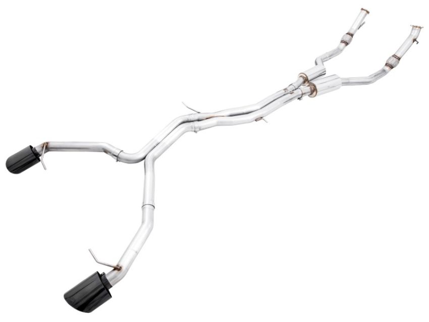 AWE Tuning 3015-33110 Audi B9 RS5 Coupe 2.9L Track Edition Exhaust - Diamond Black RS-Style Tips