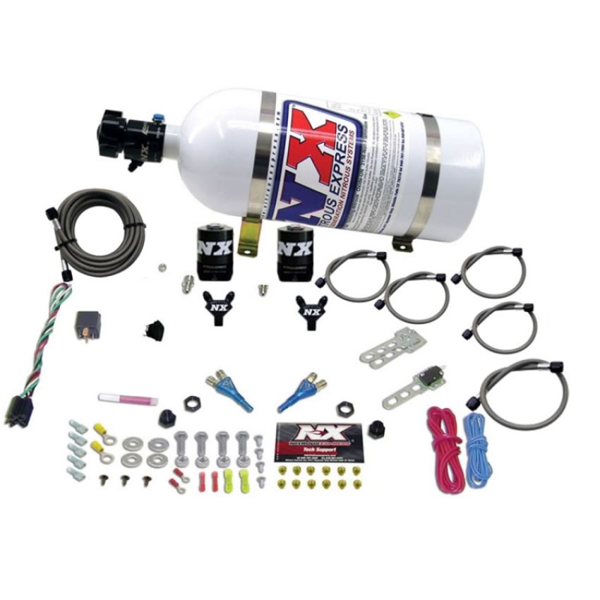 Nitrous Express 20816-10 BMW EFI ALL (50-300 HP) DUAL NOZZLE WITH 10LB BOTTLE