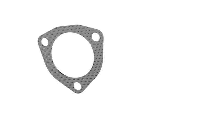QTP 10250G 2.5in Bolt-On QTEC 3 Bolt Gasket