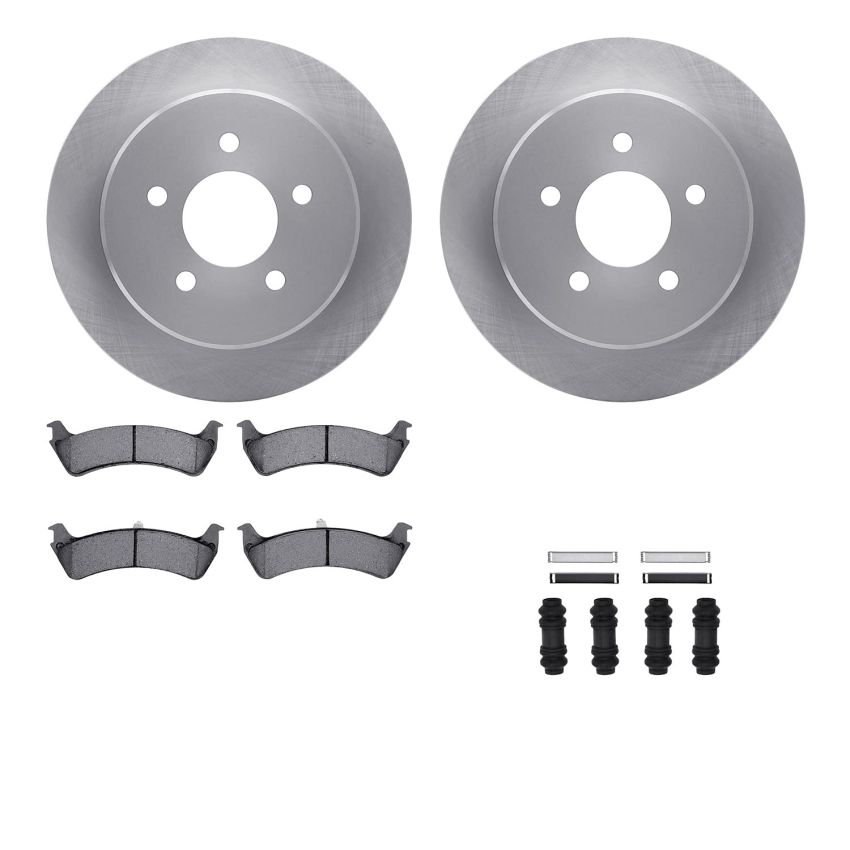 Dynamic Friction 6512-99376 Rotor Kit