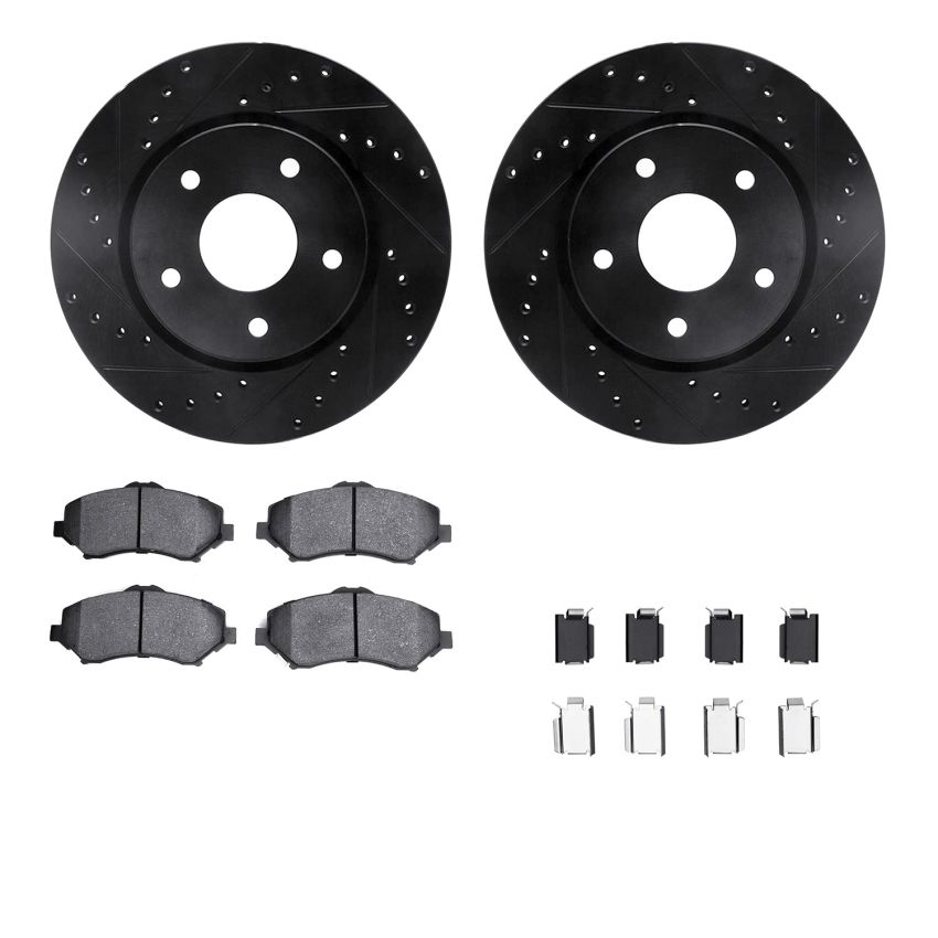 Dynamic Friction 8512-40468 Rotor Kit