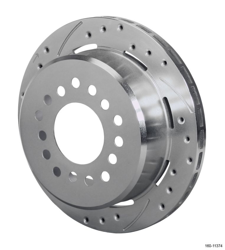 Wilwood 160-11374 Rotor-1.91in Offset-SRP-Drill-RH 11.00 x .810 - 5 Lug