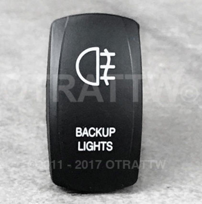 SPOD 860360 Rocker Backup Lights Switch