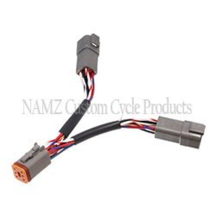 NAMZ NOBD-PYH-CB 11-20 V-Twin Softail Plug-N-Play Power Port Y-Adapter (For CAN/Bus Models)