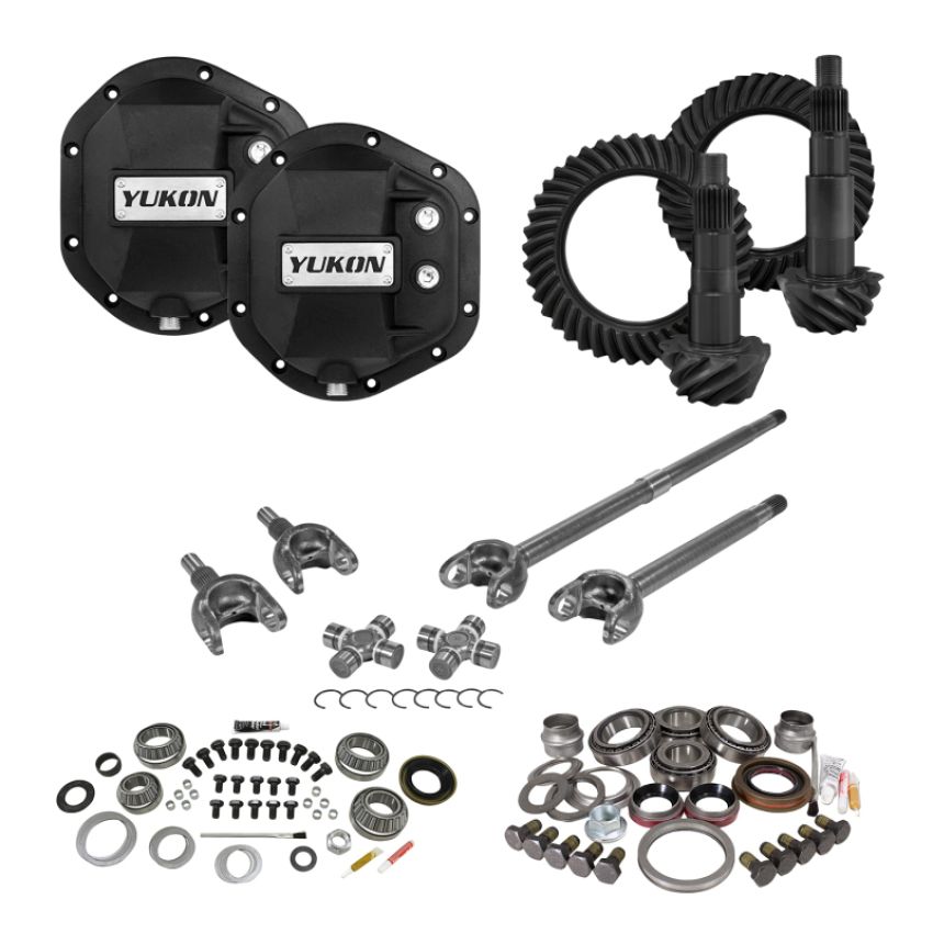 Yukon Gear & Axle YGK015STG3 Yukon Gear Jeep JK Rubicon D44 4.88 Ratio Stage 3 Gear Kit Package