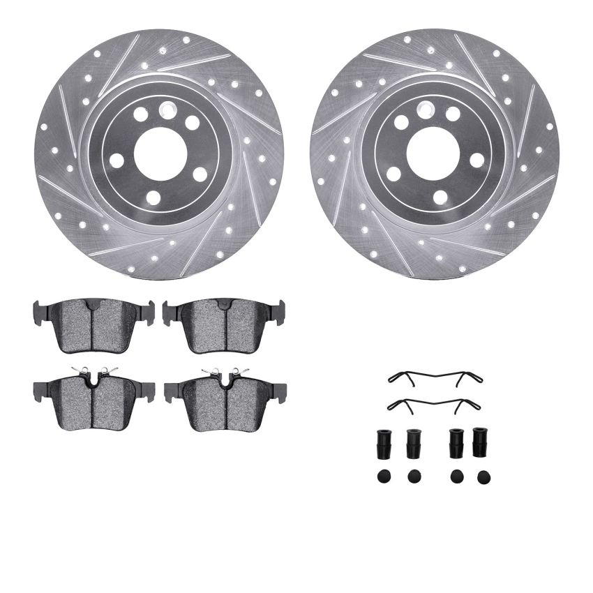 Dynamic Friction 7512-11028 Rotor Kit