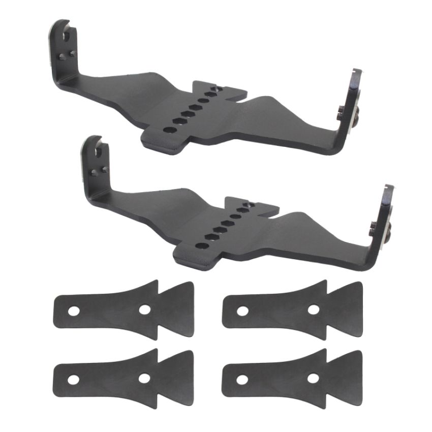 Go Rhino 731060T 18-20 Jeep Wrangler JL/JLU/Gladiator JT Light Mount - Two 6in Single Row