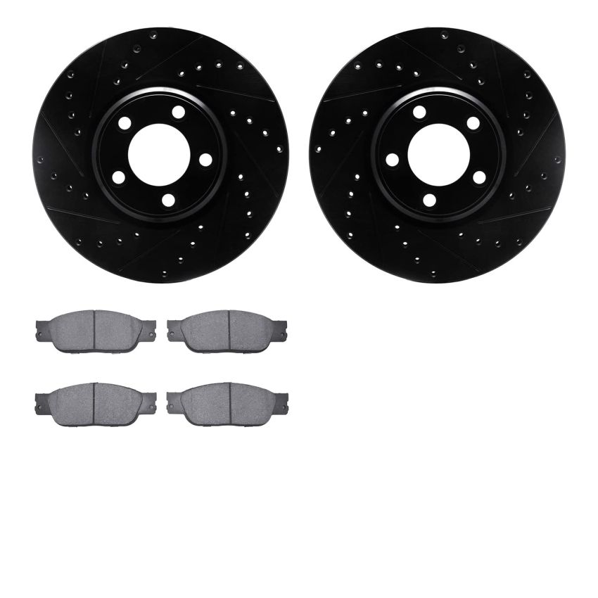 Dynamic Friction 8502-54370 Rotor Kit