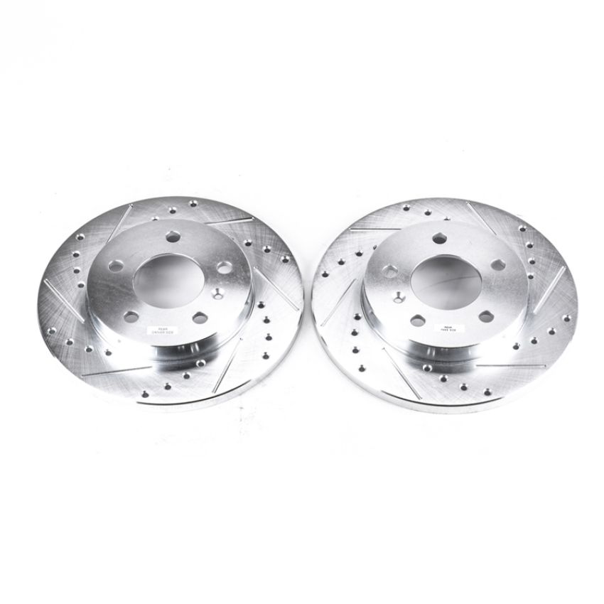 PowerStop AR8286XPR PowerStop Evolution Performance Drilled, Slotted & Plated Brake Rotor Pair