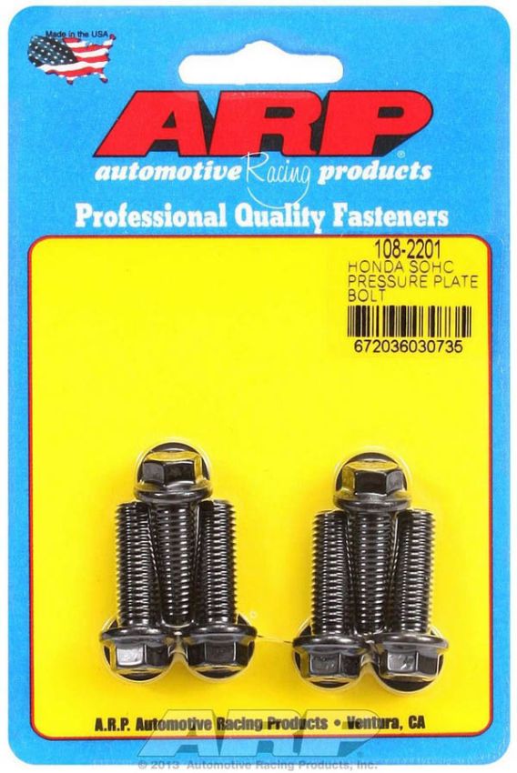 ARP ARP108-2201 Pressure Plate Bolt Kit - Honda SOHC