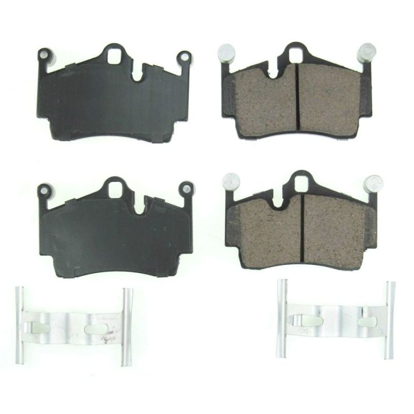 PowerStop 17-1134 PowerStop - Z17 Low-Dust Ceramic Brake Pads with Hardware