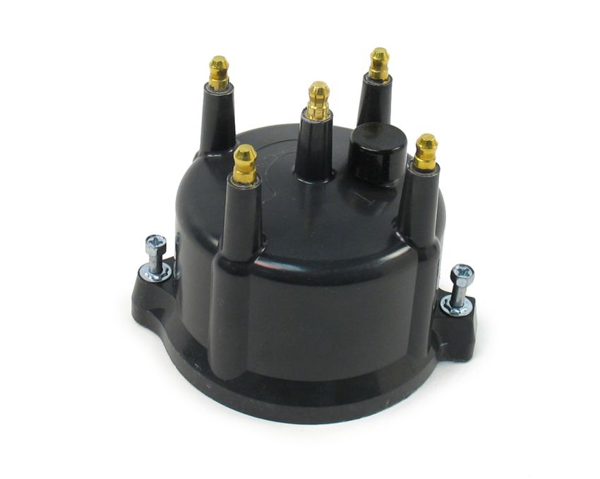PERTRONIX IGNITION PRTD654710 Distributor Cap - 4-Cyl. Billet Black