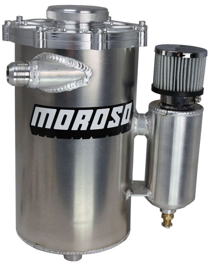 MOROSO MOR22614 Dry Sump Tank - 6qtrs 7in Diameter - 15in Tall