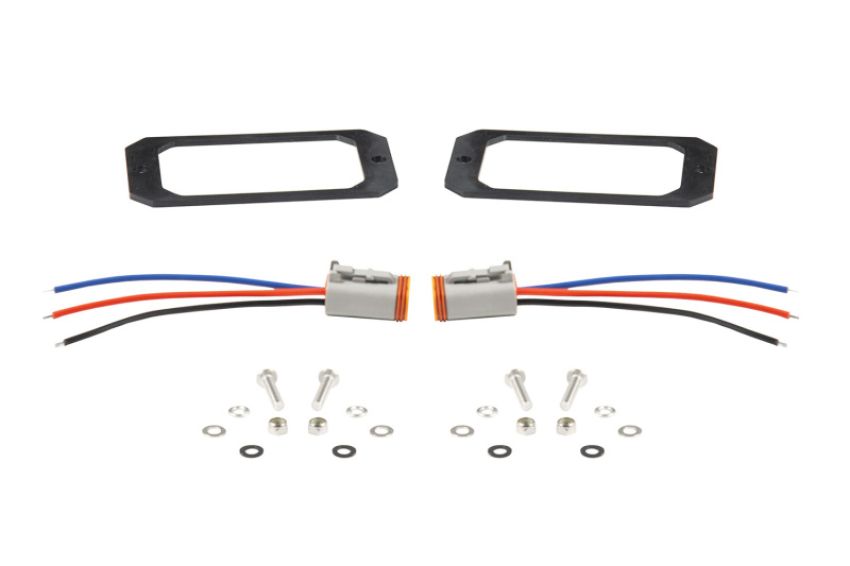 Diode Dynamics DD6608P Stage Series 2 In Flush Mounting Kit (Pair)