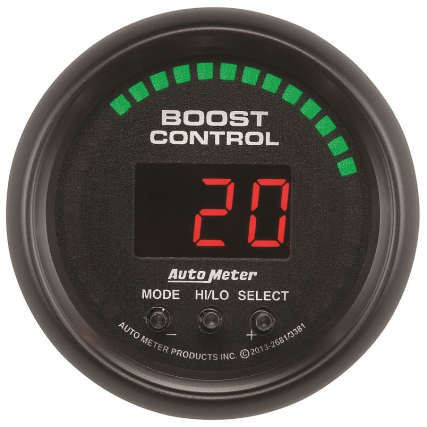 AutoMeter 2681 GAUGE, BOOST CONTROLLER, 2 1/16