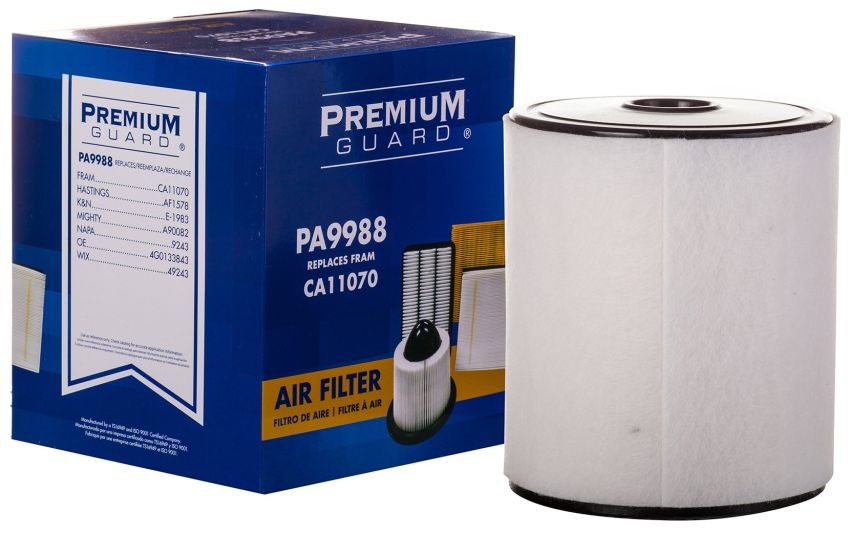 PRONTO FILTERS PA9988 | Fits 2013-11 Audi A6, 2018-12 A6 Quattro, 2016 Audi A7, 2018-12 A7 Quattro, 2018-13 Audi S6, S7 | PG Engine Air filter