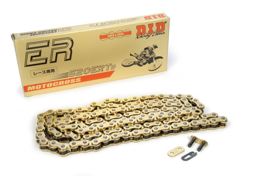 Ti22 PERFORMANCE TIP3870 600 Mini Sprint Chain 520ERT2 Gold 130 Length
