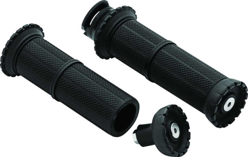 Kuryakyn 3589 Riot Grips Scout Satin Black