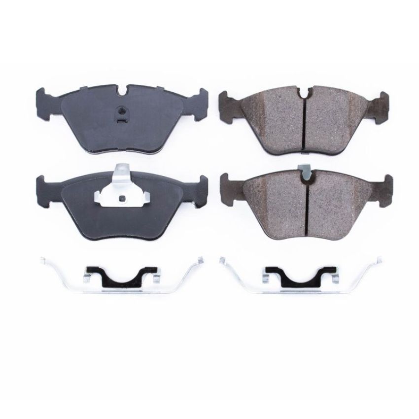 PowerStop 17-725 PowerStop - Z17 Low-Dust Ceramic Brake Pads with Hardware
