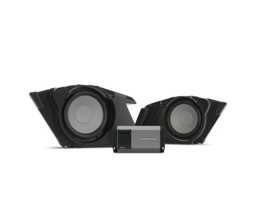 Rockford Fosgate HD14-SBSUB 2014+ Harley Davidson Dual 10in Bag Subwoofer Kit