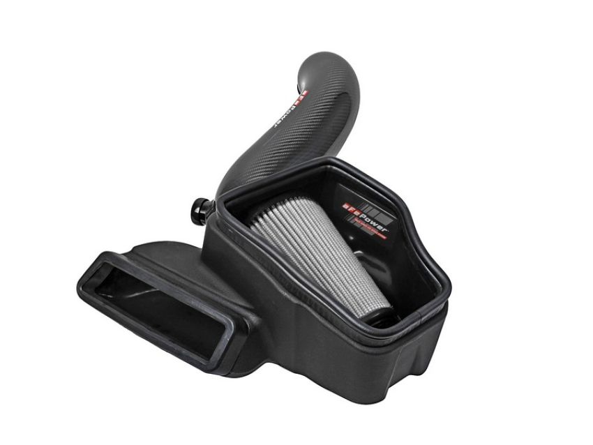 aFe Power 57-10016D Track Series Carbon Fiber Intake System w/ Pro DRY S Filter