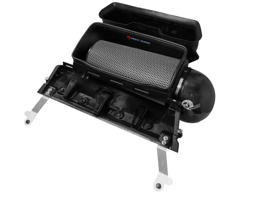 aFe Power 57-10022K Track Series Carbon Fiber Intake System w/ Pro 5R Filter Black