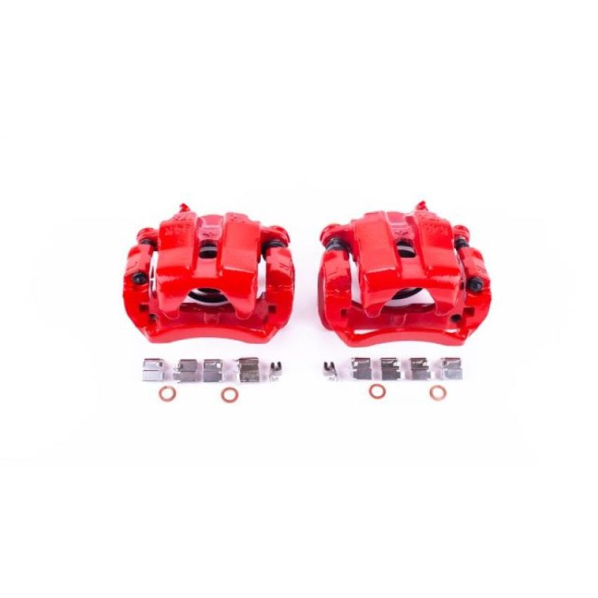 PowerStop S1910 Red Powder Coated Calipers