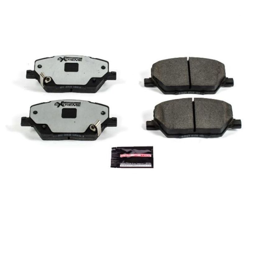PowerStop Z36-1811 PowerStop - Z36 Truck and SUV Carbon-Fiber Ceramic Brake Pads with Hardware Kit