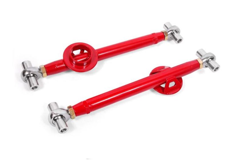 BMR Suspension MLCA746R BMR 79-04 Ford Mustang Double Adj. Lower Control Arms - Red