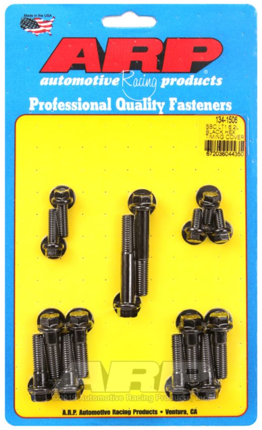 ARP ARP134-1506 Timing Cover Bolt Kit GM LT1 6.2L 6pt