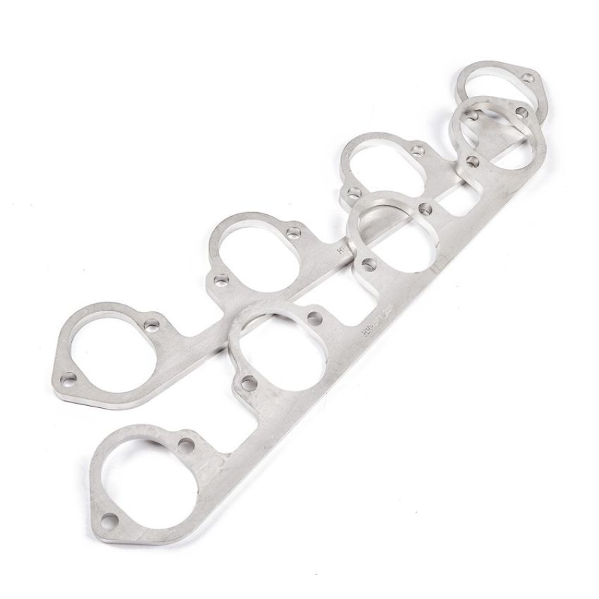 Stainless Works HFBBF1225 Big Block Ford Flat Tall Oval Port Header 304SS Exhaust Flanges 2-1/4in Primaries