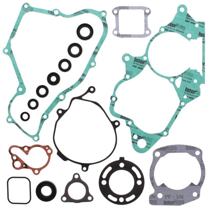Vertex Pistons 811211 Vertex Gaskets 03-04 Honda CR85R Complete Gasket Kit w/ Oil Seals
