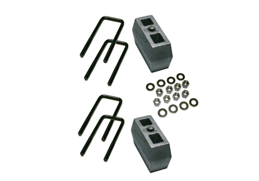 Superlift 7249 89-96 Toyota Pickup 4WD Short Bed Standard Cab 4in Block Kit w/ 3.312in Wide U-Bolts