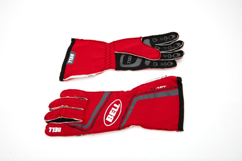 BELL HELMETS BELBR20015 Glove ADV-TX Red/Black 2X Large SFI 3.3/5