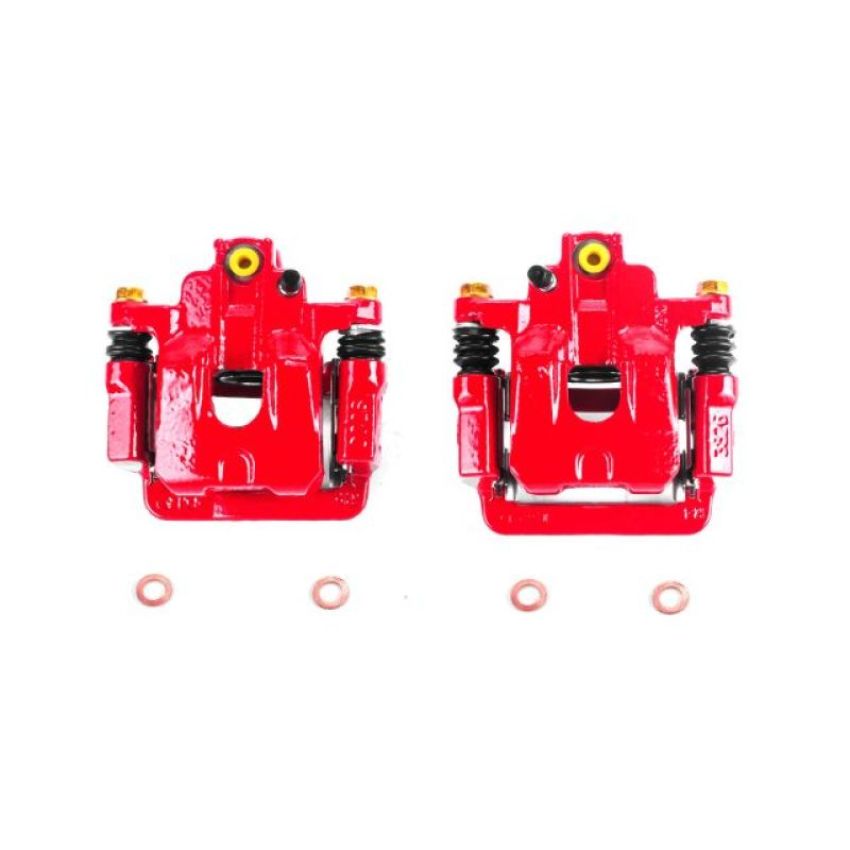 PowerStop S2676 Red Powder Coated Calipers