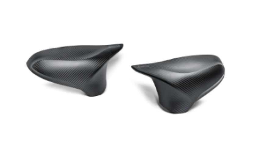 Akrapovic WM-BM/CA/2/M Carbon Fiber Mirror Cap Set - Matte