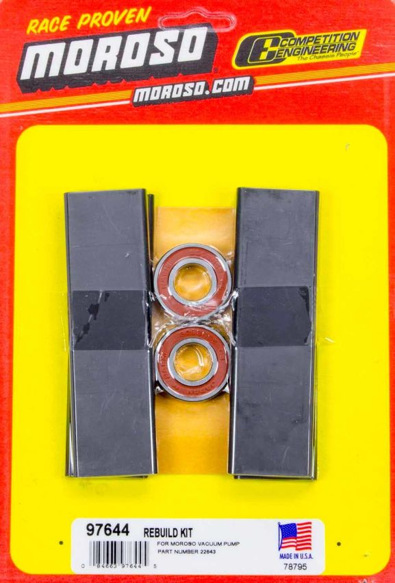 MOROSO MOR97644 Service Repair Kit - 4-Vane Vacumm Pump