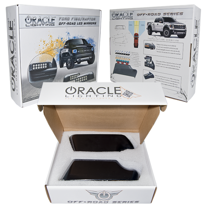 Oracle Lighting 5752-001 Off-Road Mirrors, 6000K