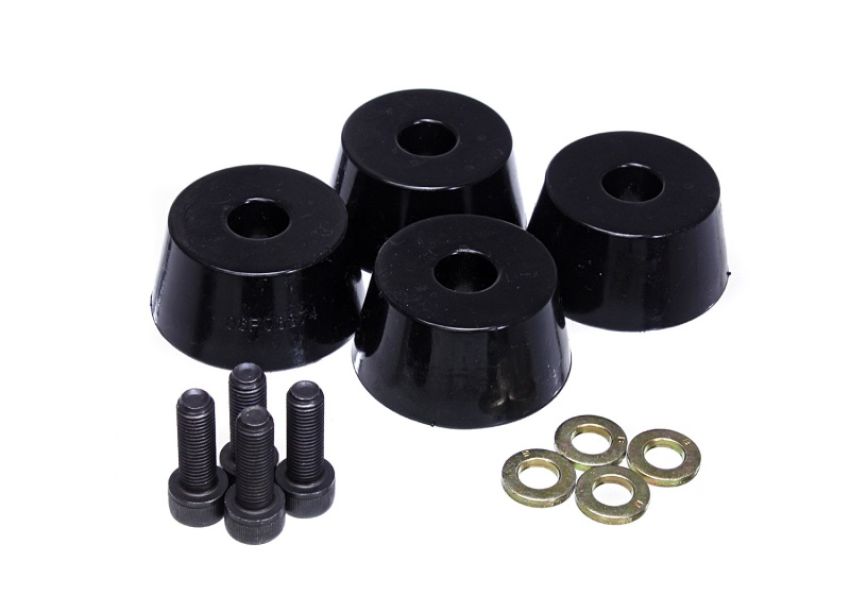 Energy Suspension 8.9103G 96-02 Toyota 4Runner Front Hyper Flex Bump Stop Set - Black