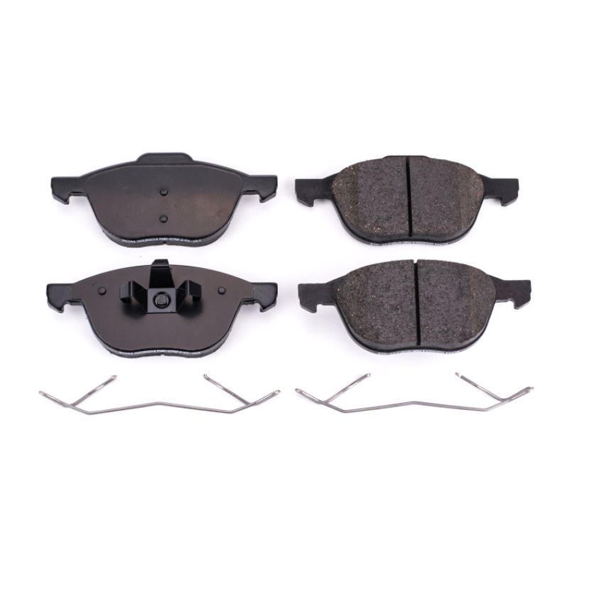 PowerStop 17-1044 PowerStop - Z17 Low-Dust Ceramic Brake Pads with Hardware