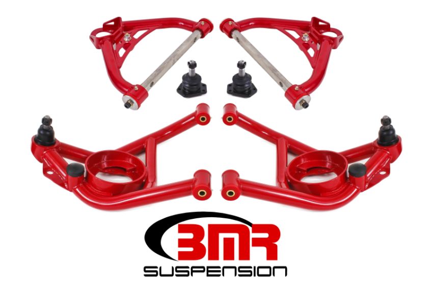 BMR Suspension AA031R BMR 70-81 2nd Gen F-Body Upper And Lower A-Arm Kit - Red