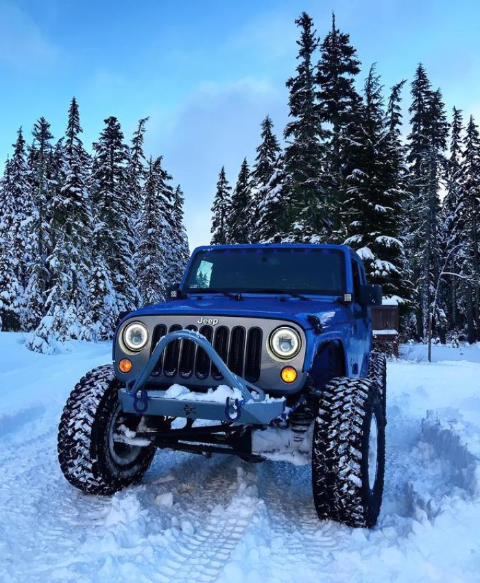 Oracle Lighting 5769-123 ORACLE Lighting 2007-2018 Jeep Wrangler JK Switchback LED Halo Headlights