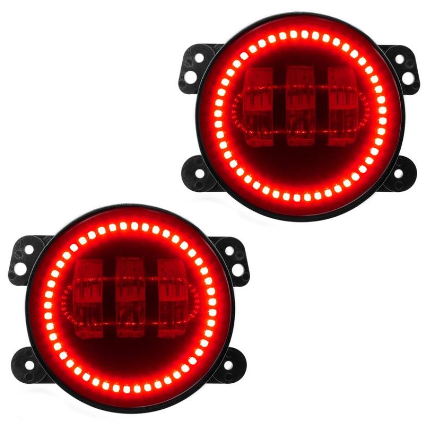 Oracle Lighting 5775-003 High Powered LED Fog Lights, Red