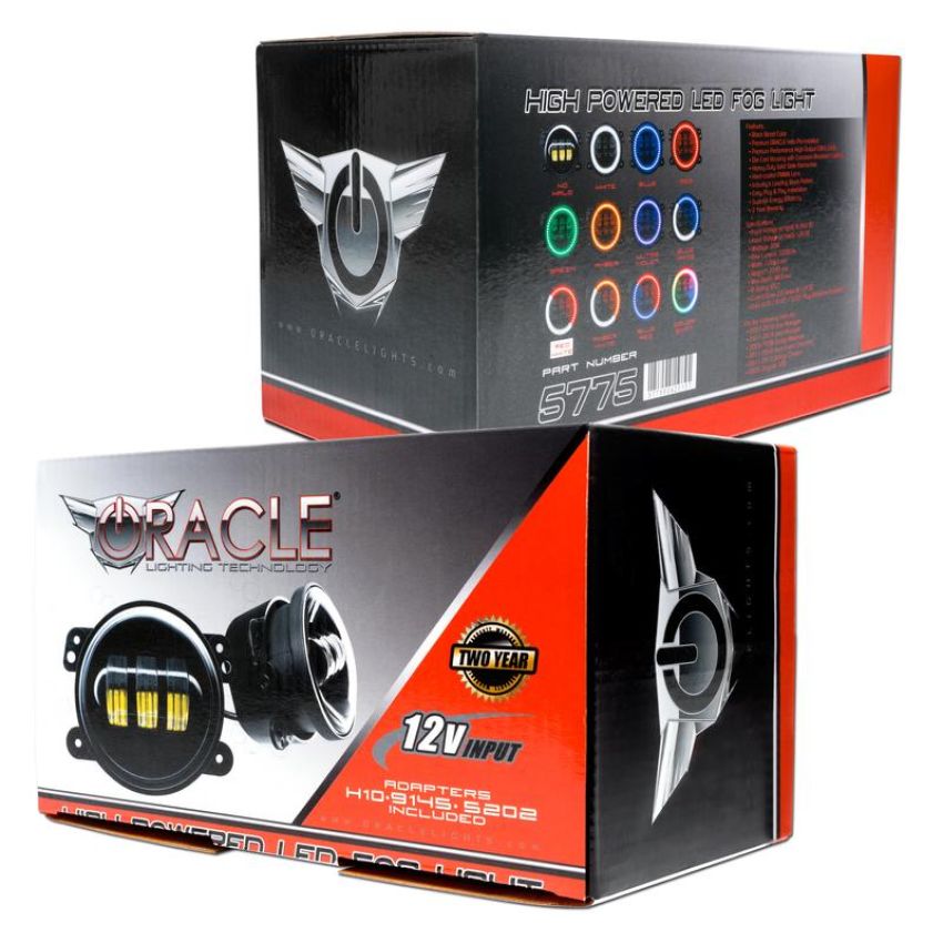 Oracle Lighting 5775-003 High Powered LED Fog Lights, Red