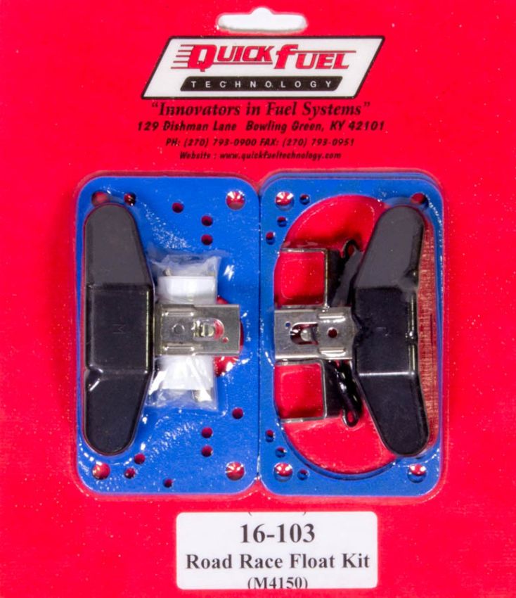 QUICK FUEL TECHNOLOGY QFT16-103 4 bbl. Road Race Float K it