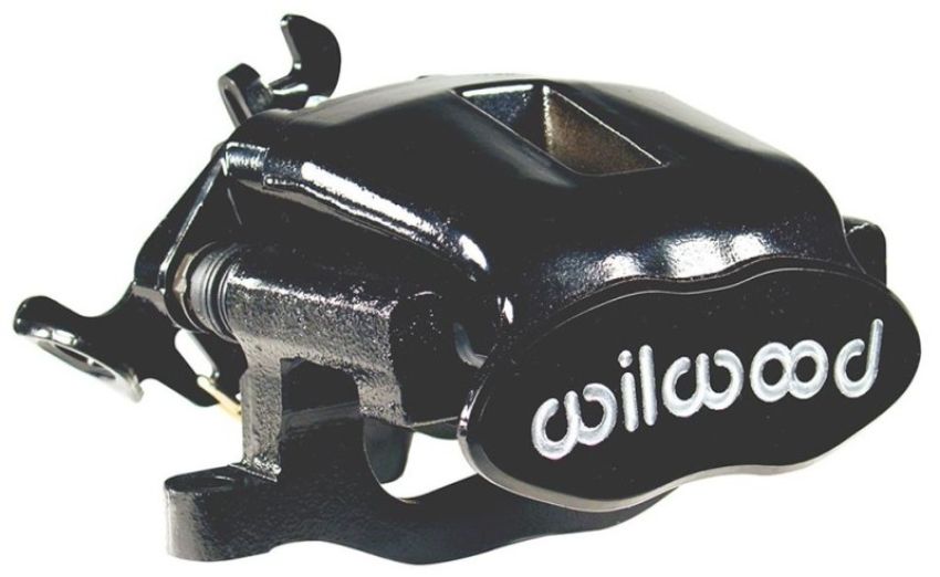 Wilwood 120-10112-6-BK Caliper-Combination Parking Brake-Pos 6-L/H-Black 41mm piston .81in Disc