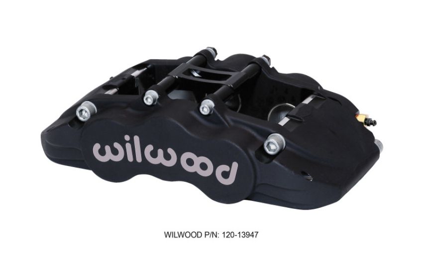 Wilwood 120-13947 Caliper-GN6R-L/H-Black Ano (.80 Thk Pad) 1.75/1.38/1.38in Pistons 1.38in Disc
