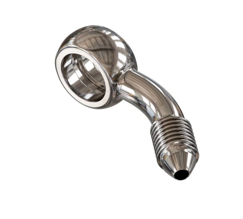 Goodridge PB594-03C 45 Deg Banjo Adaptor for 3/8 or M10 Bolt