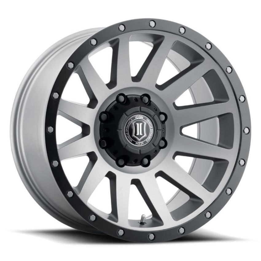ICON 2020108147TT Compression 20x10 8x170 -19mm Offset 4.75in BS 125mm Bore Titanium Wheel