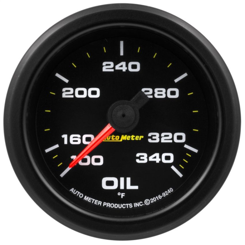 AutoMeter 9240 GAUGE, OIL TEMP, 2 1/16